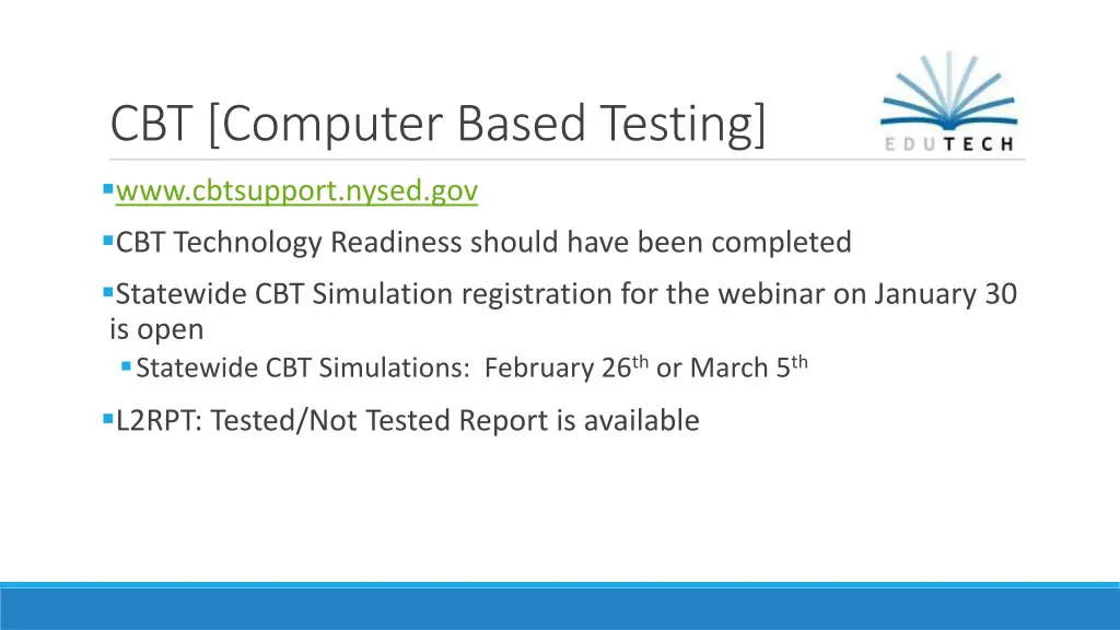 cbt computer based testing