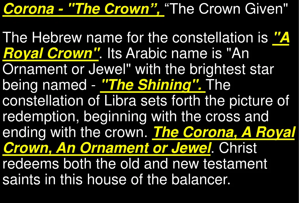 corona the crown the crown given