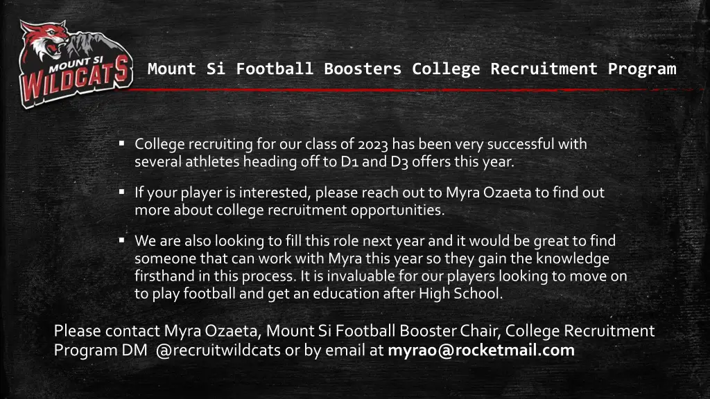 mount si football boosters college recruitment