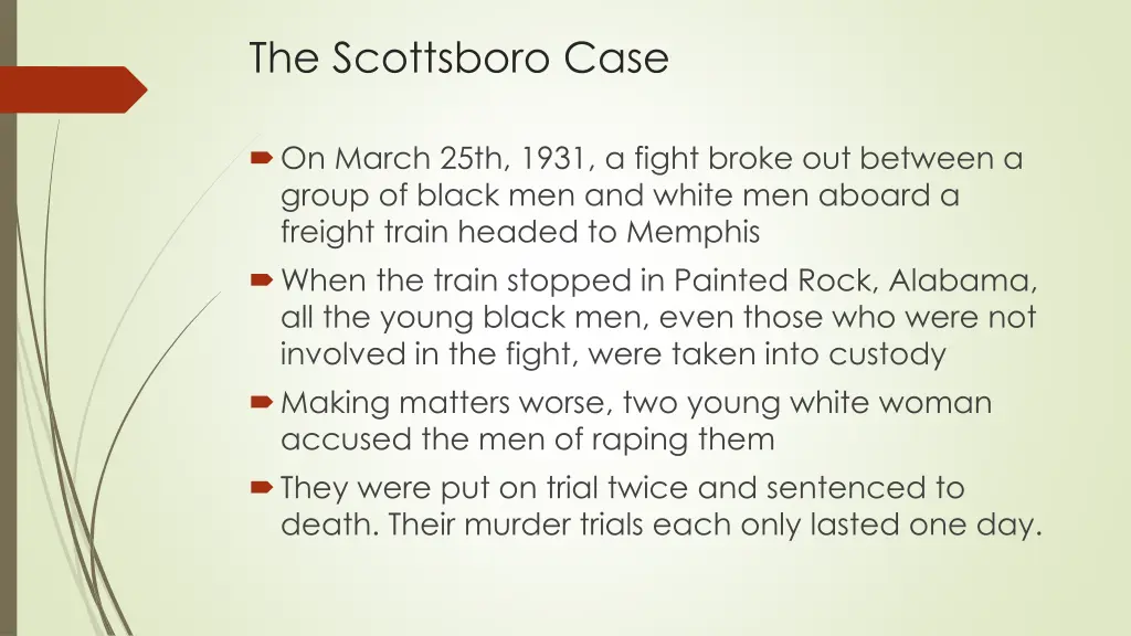 the scottsboro case
