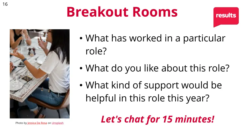 breakout rooms