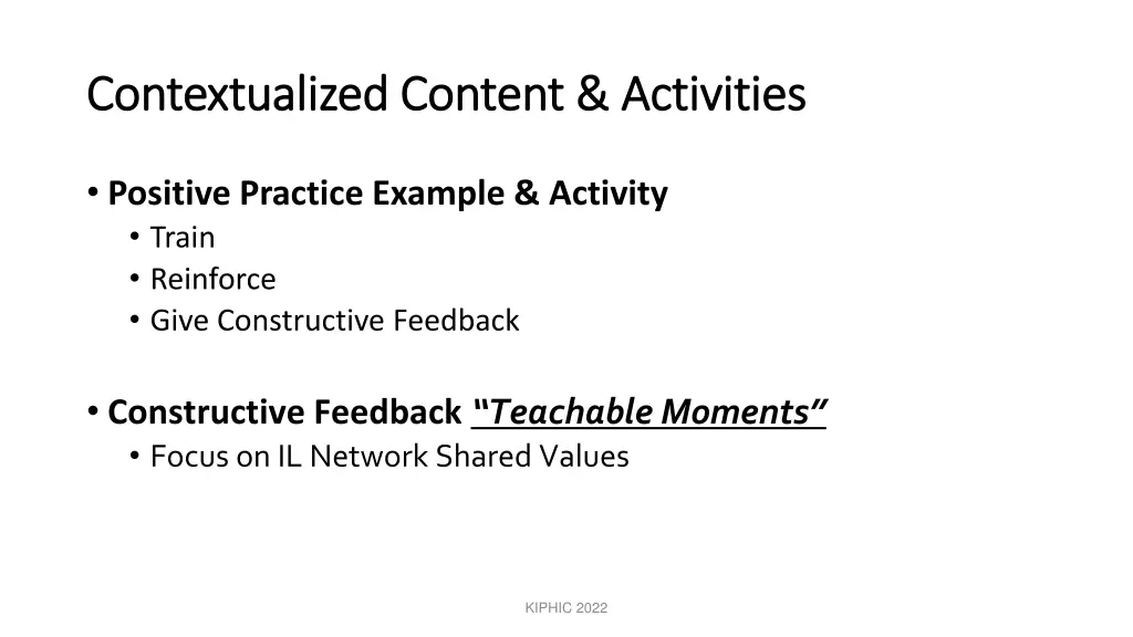 contextualized content activities contextualized