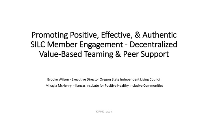 promoting positive effective authentic promoting