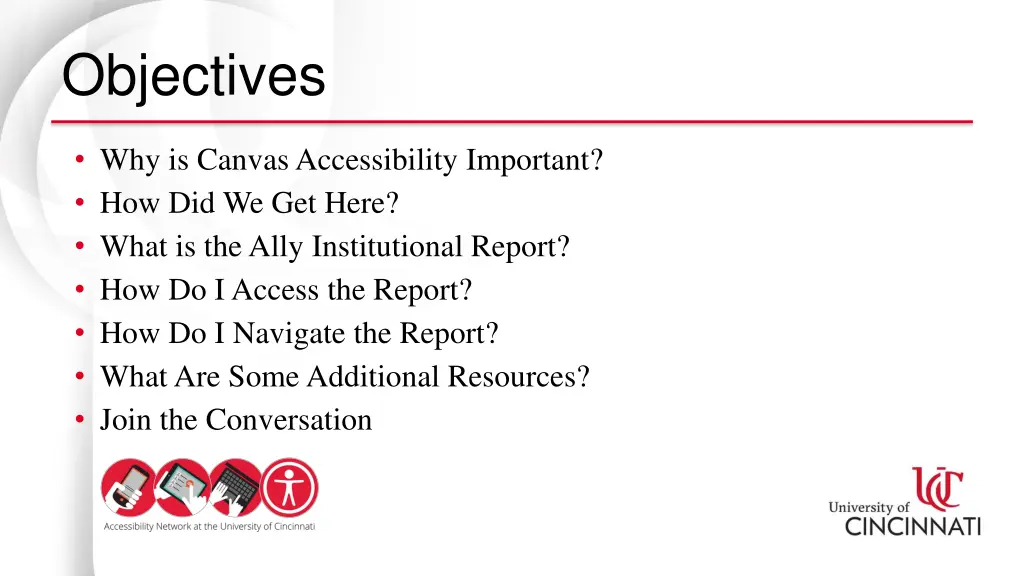 objectives