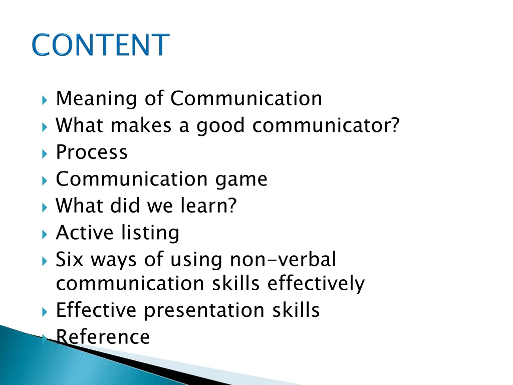 meaning of communication what makes a good