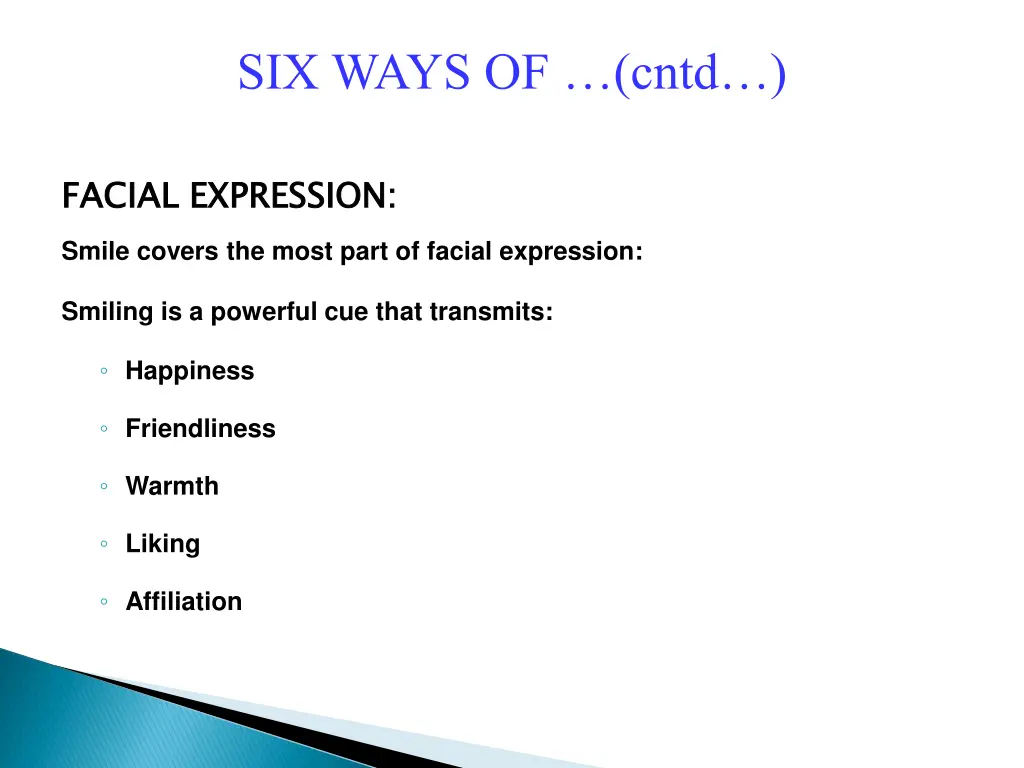 six ways of cntd 1