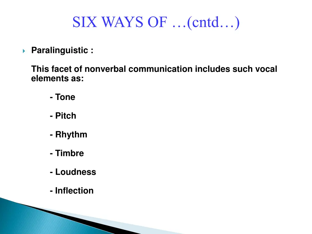 six ways of cntd 5
