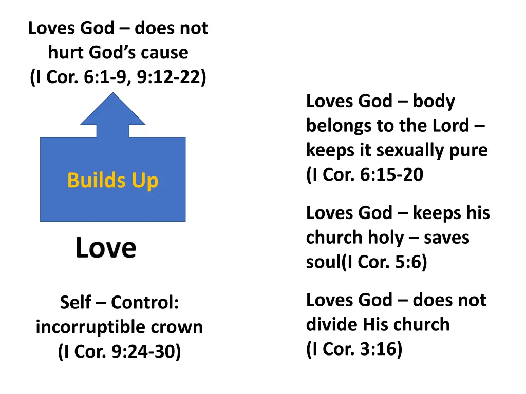 loves god does not hurt god s cause 1