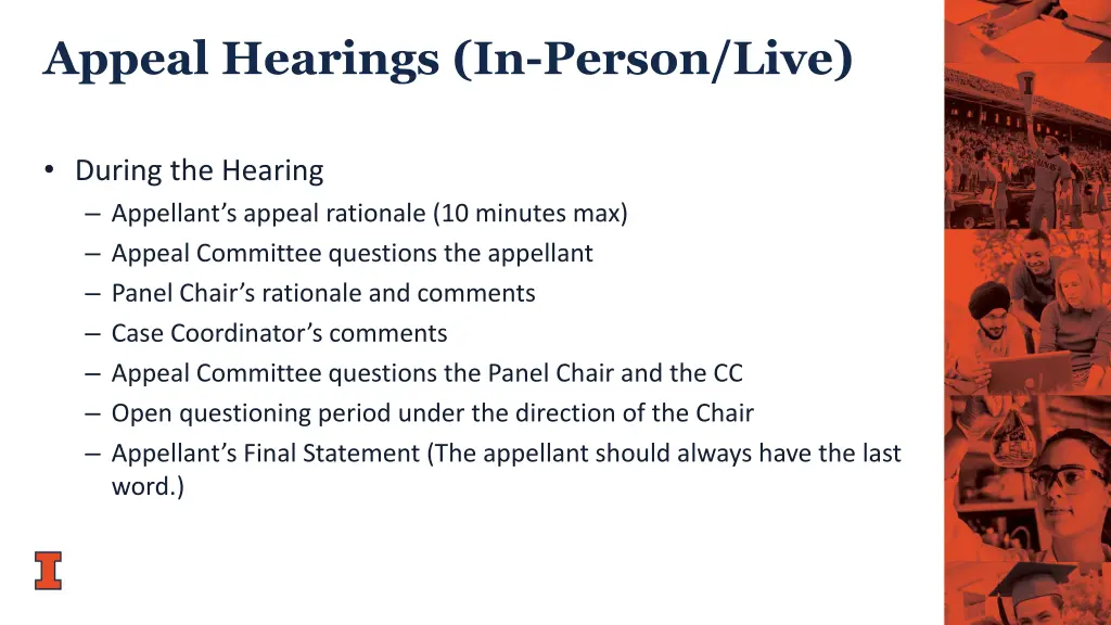 appeal hearings in person live 1