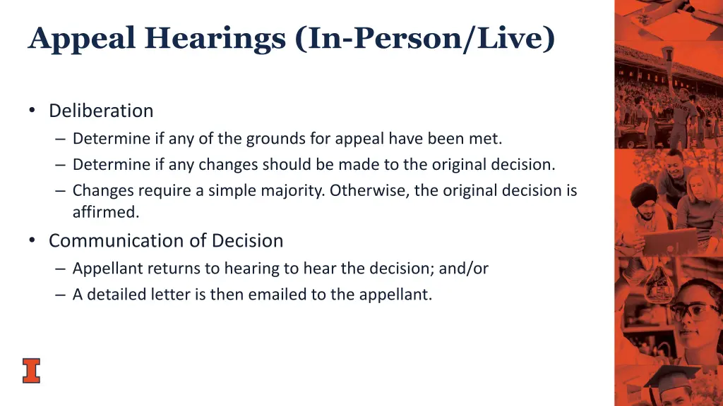 appeal hearings in person live 2