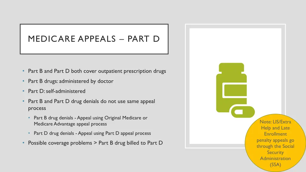 medicare appeals part d
