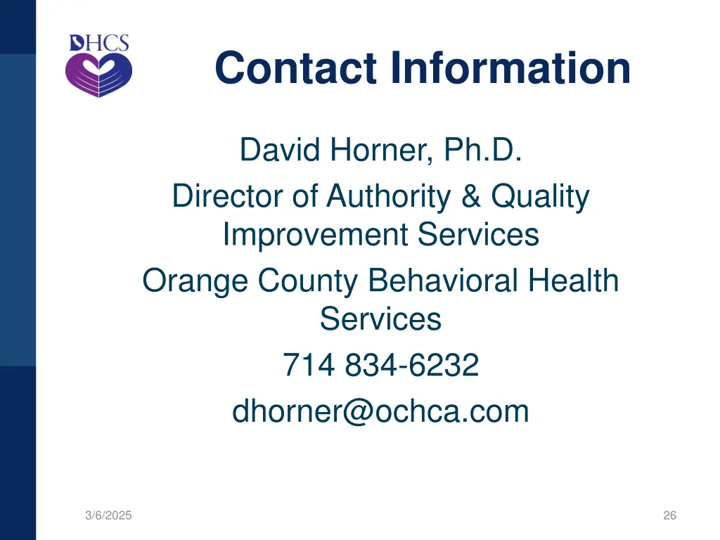 contact information