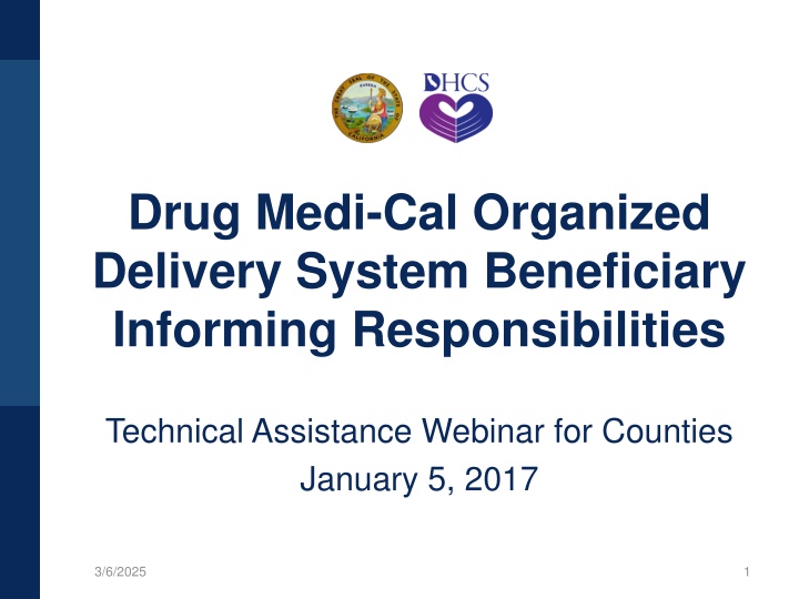 drug medi cal organized delivery system