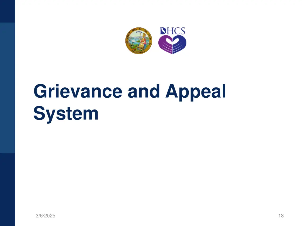 grievance and appeal system