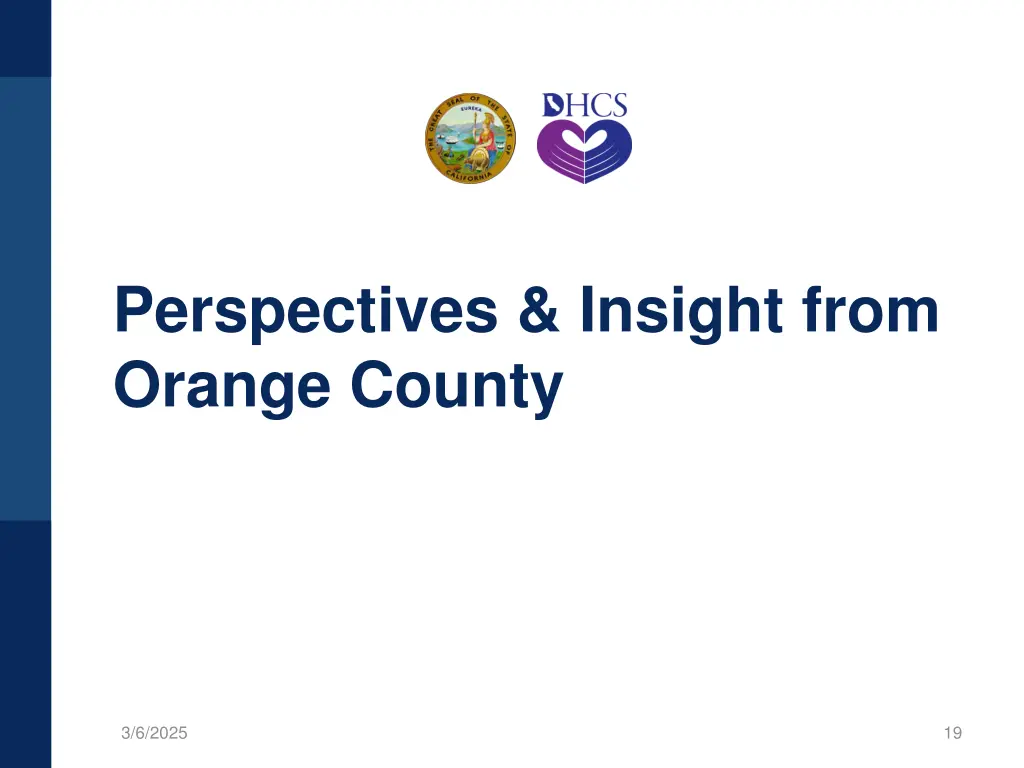 perspectives insight from orange county