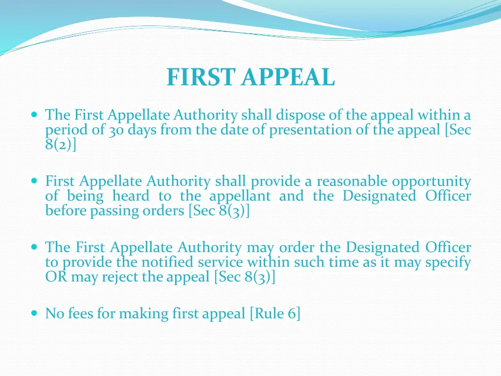 first appeal 1