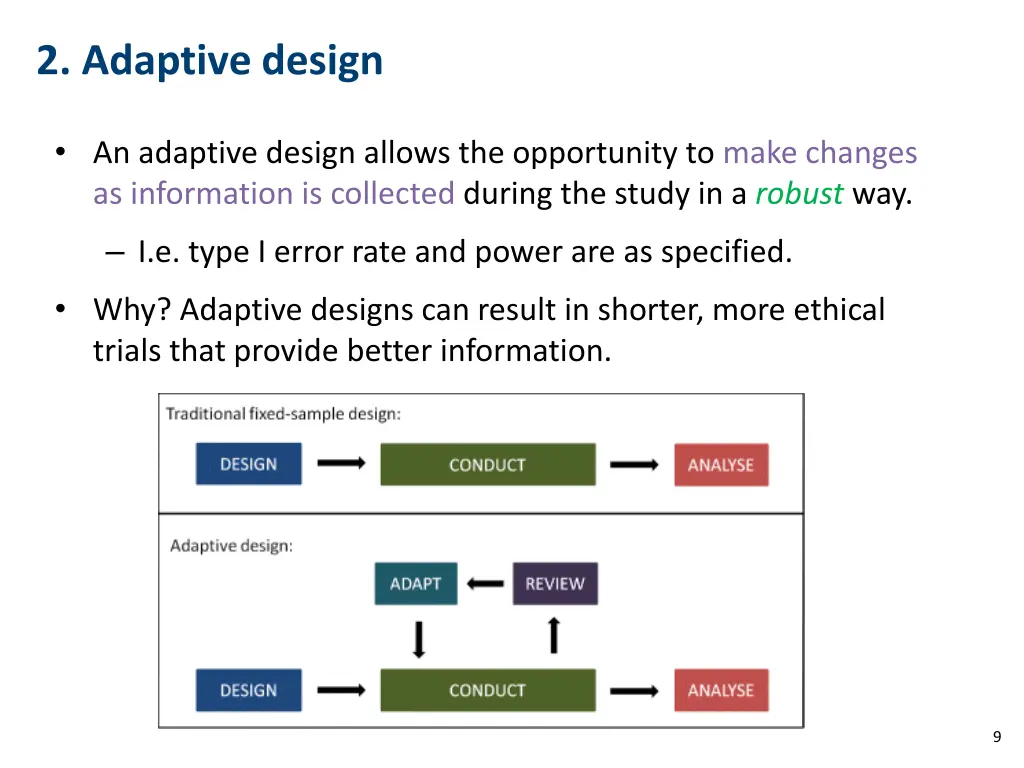 2 adaptive design