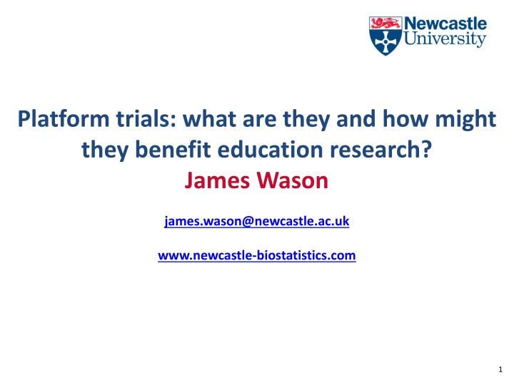 platform trials what are they and how might they
