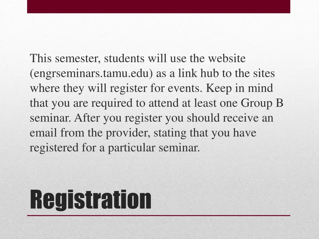 this semester students will use the website