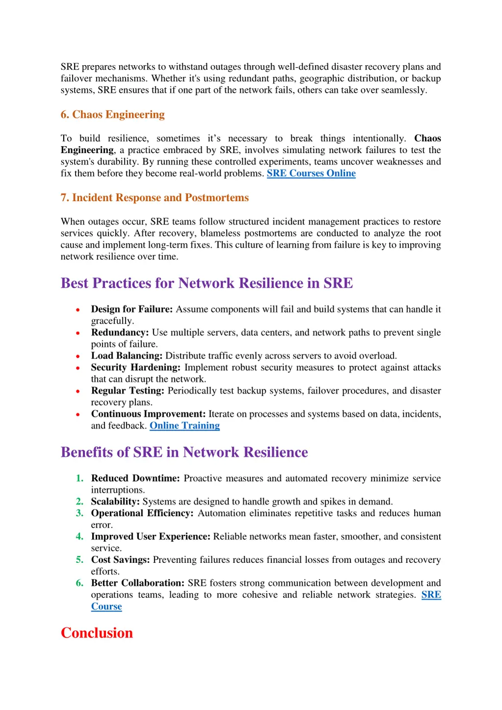 sre prepares networks to withstand outages