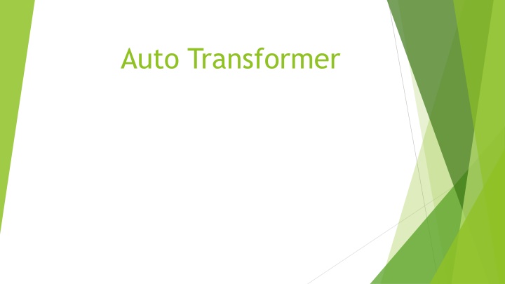 auto transformer
