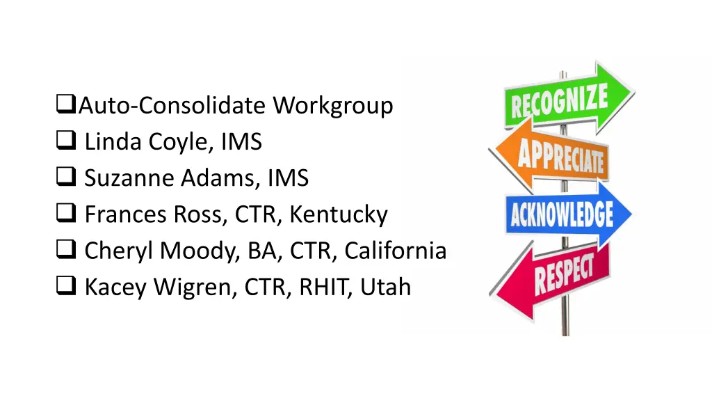 auto consolidate workgroup linda coyle