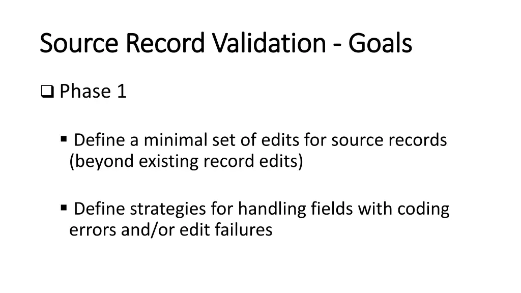 source record validation source record validation 1