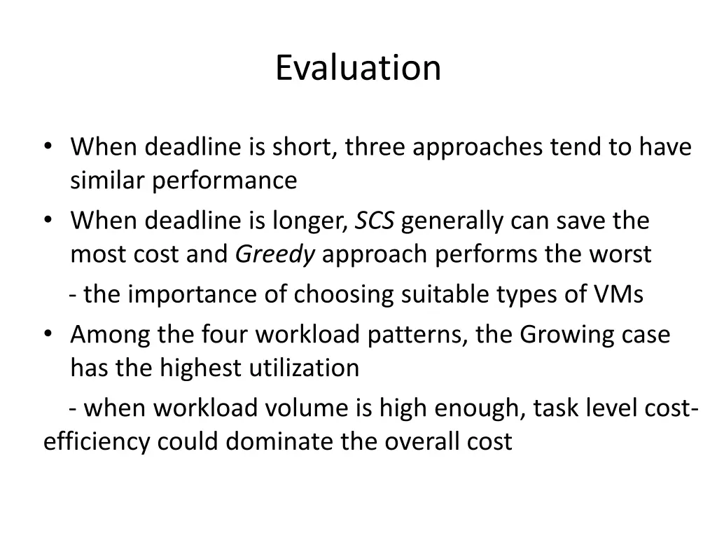 evaluation 7