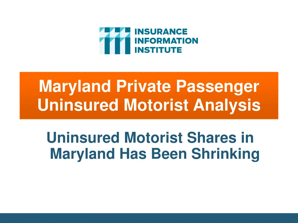 maryland private passenger uninsured motorist