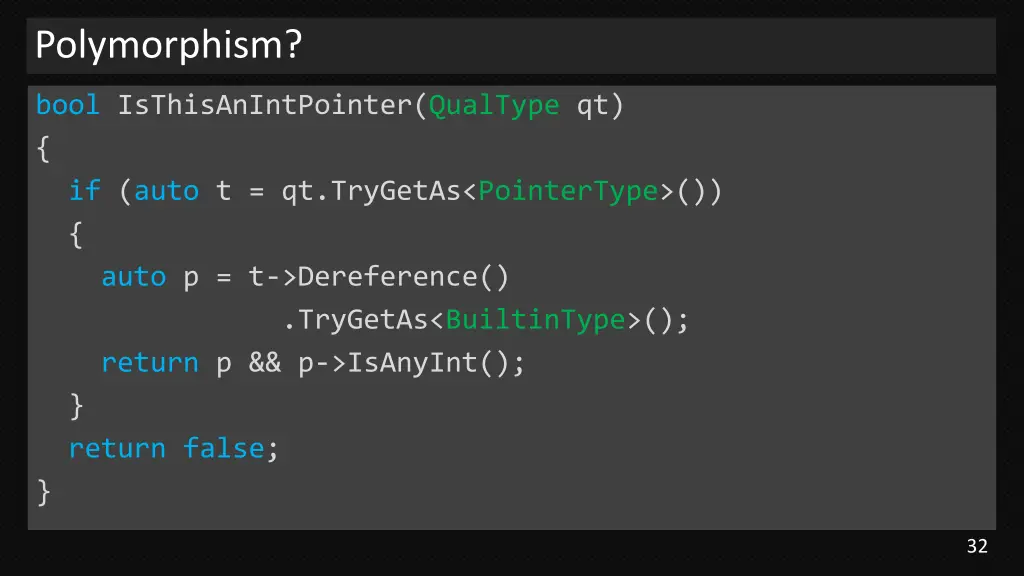 polymorphism