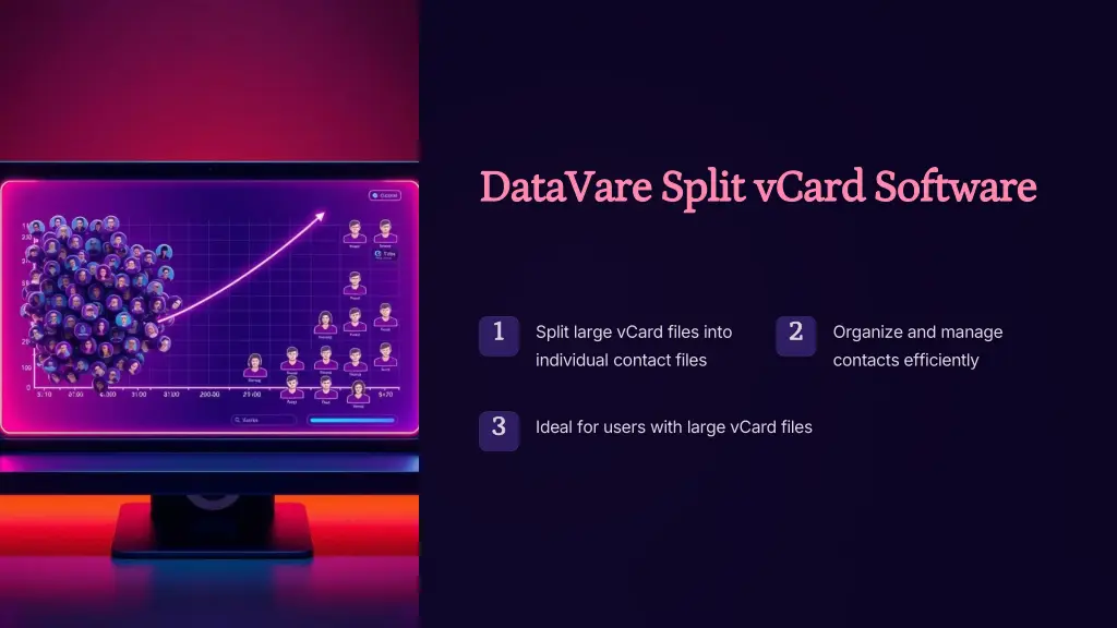 datavare split vcard software datavare split
