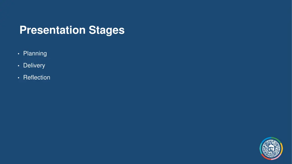 presentation stages