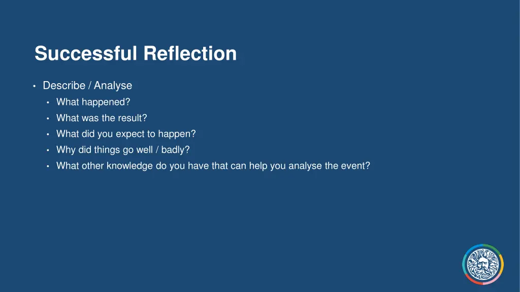 successful reflection 1