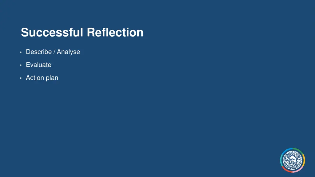 successful reflection