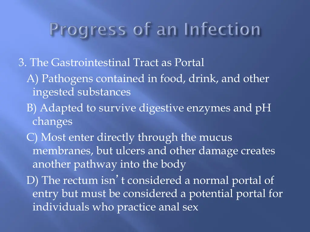 3 the gastrointestinal tract as portal