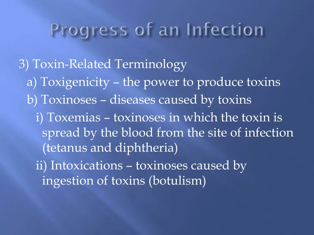 3 toxin related terminology a toxigenicity