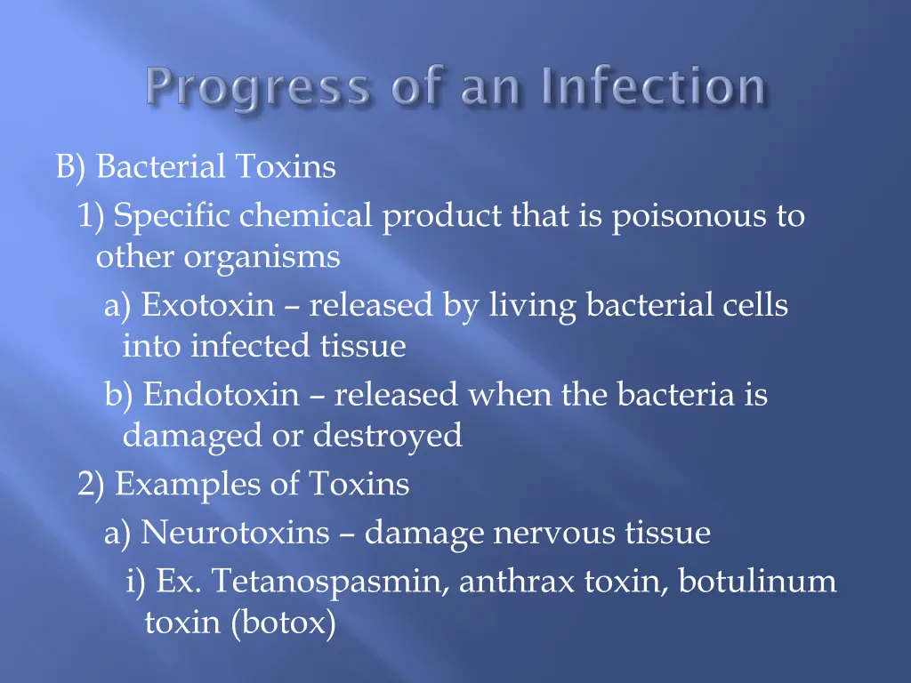 b bacterial toxins 1 specific chemical product