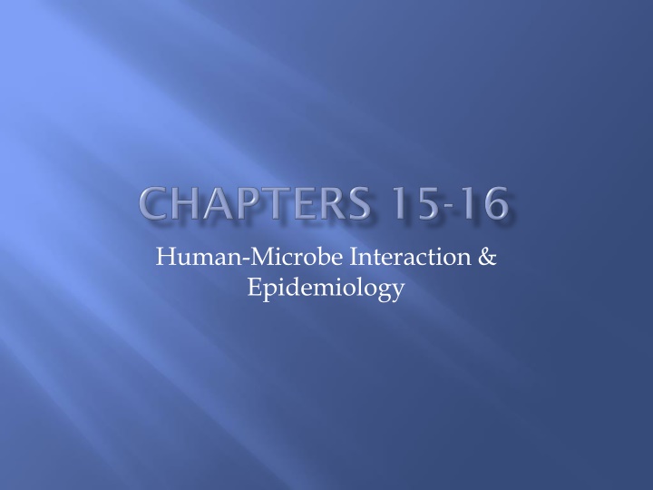 human microbe interaction epidemiology