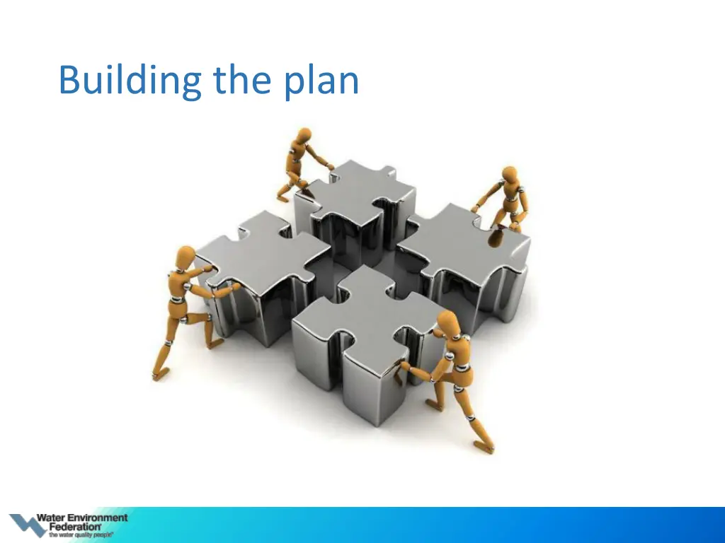 building the plan