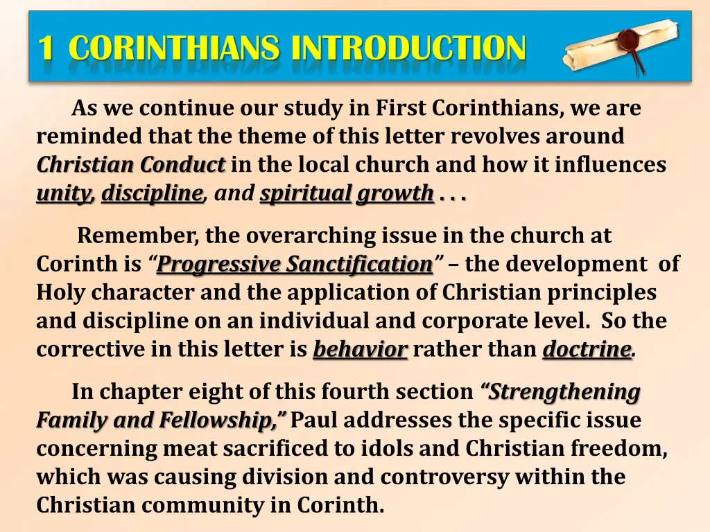 1 corinthians introduction