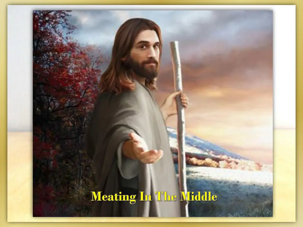 meating in the middle