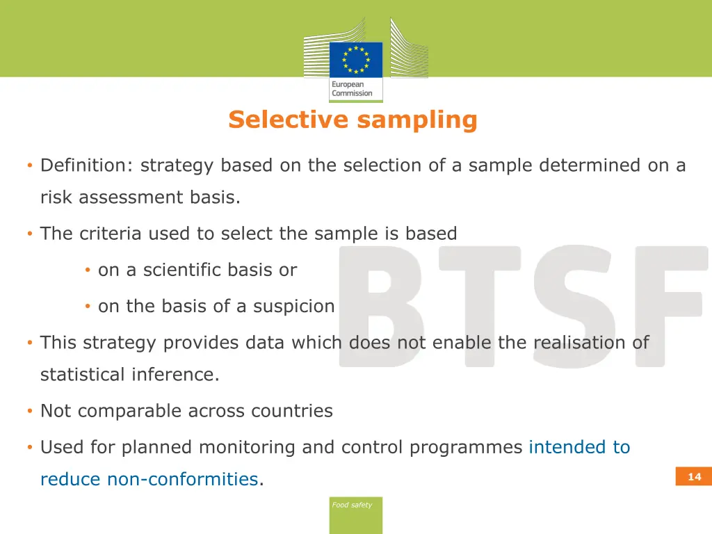 selective sampling