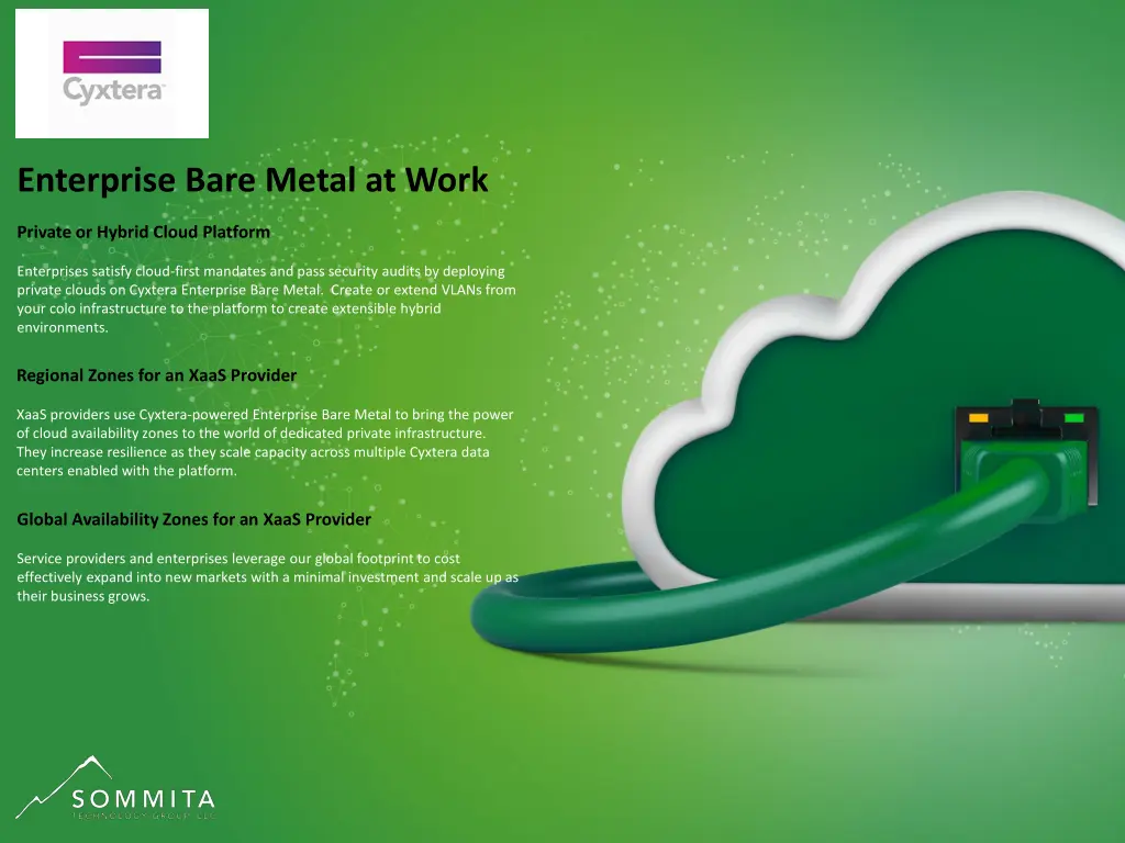 enterprise bare metal at work