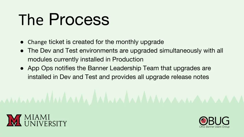 the process 1