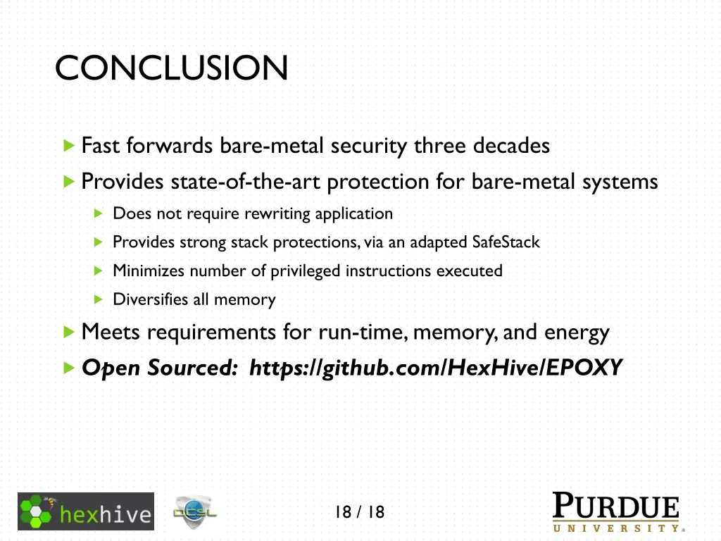 conclusion