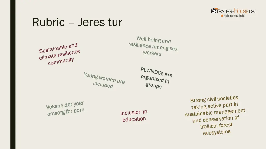 rubric jeres tur