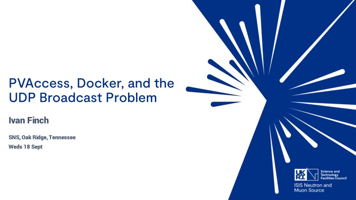 pvaccess docker and the udp broadcast problem