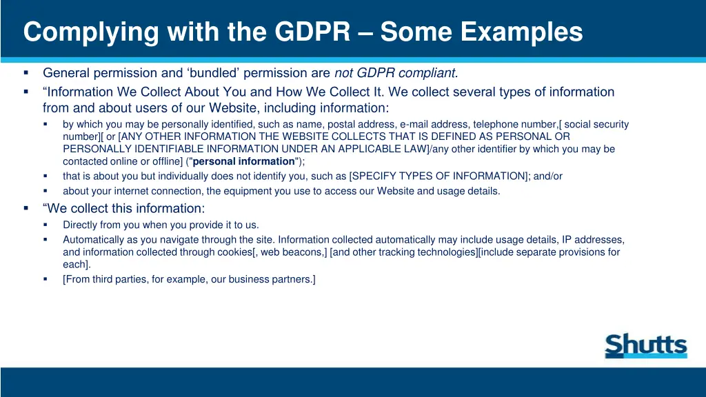 complying with the gdpr some examples 4