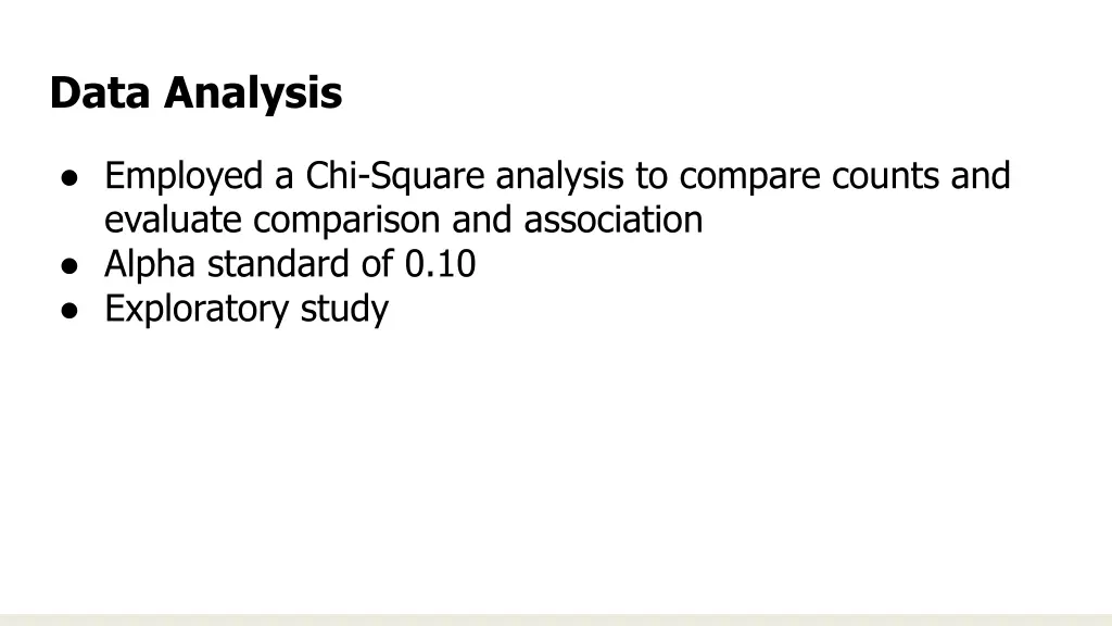 data analysis