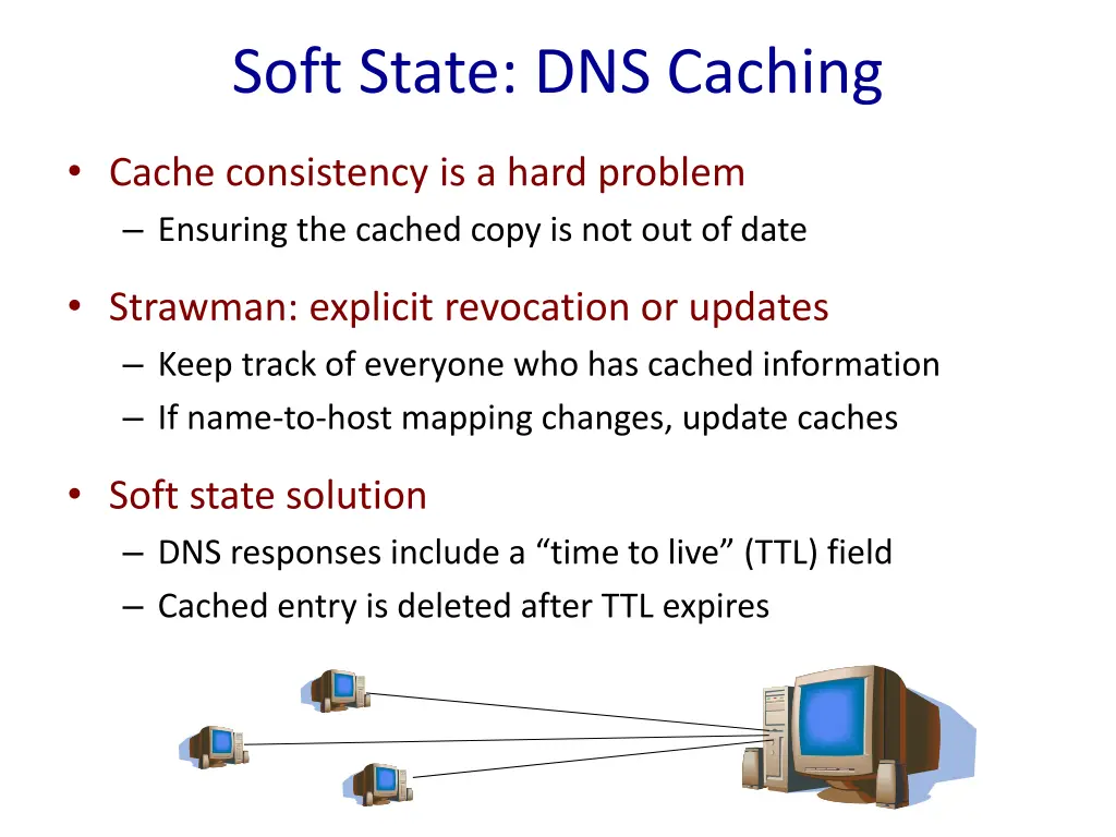 soft state dns caching